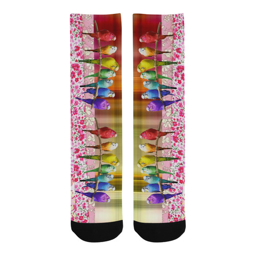 Summer Budgies Trouser Socks