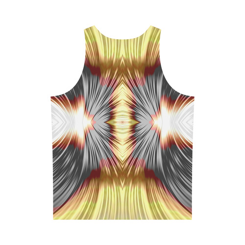 Magical Mitosis Fractal Abstract All Over Print Tank Top for Men (Model T43)