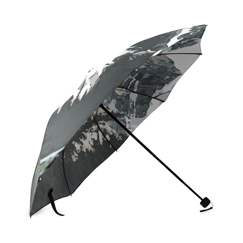 Mountain Road Canadian Rocky Mountain Landscape Foldable Umbrella (Model U01)