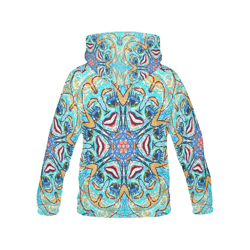 Thleudron Women's Cordelia All Over Print Hoodie for Women (USA Size) (Model H13)