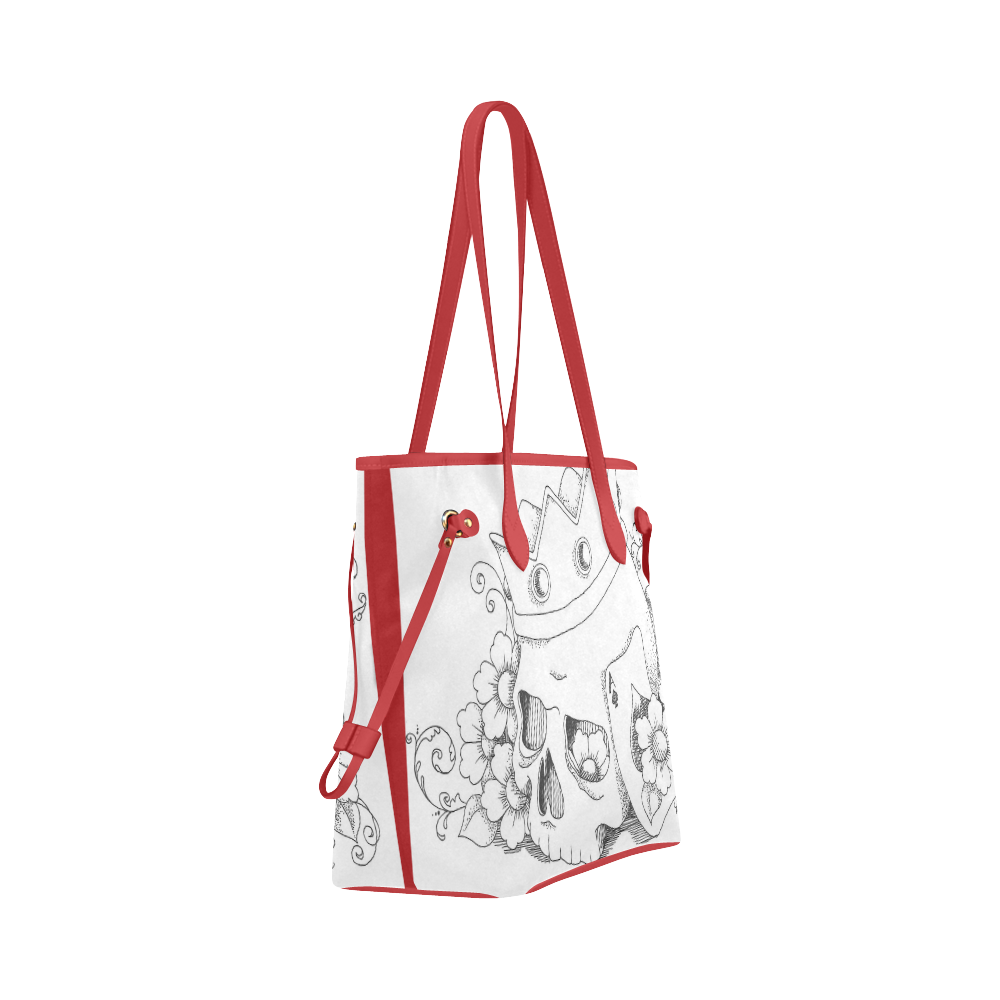 The Handsome Prinz Tote Clover Canvas Tote Bag (Model 1661)