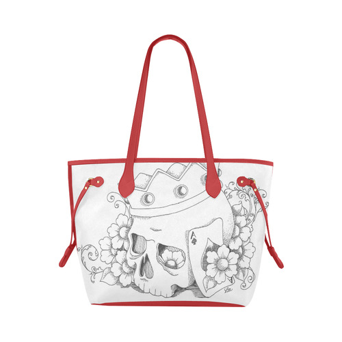 The Handsome Prinz Tote Clover Canvas Tote Bag (Model 1661)