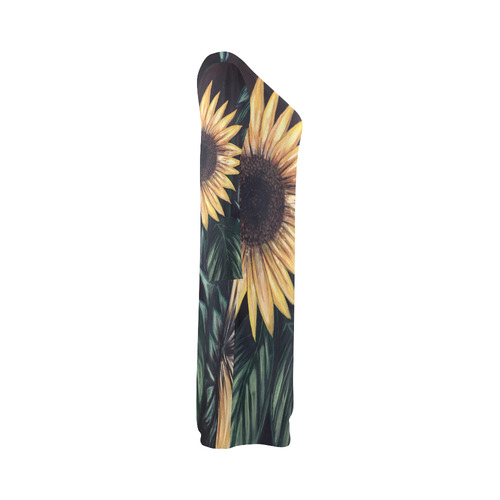 Sunflower Life Bateau A-Line Skirt (D21)