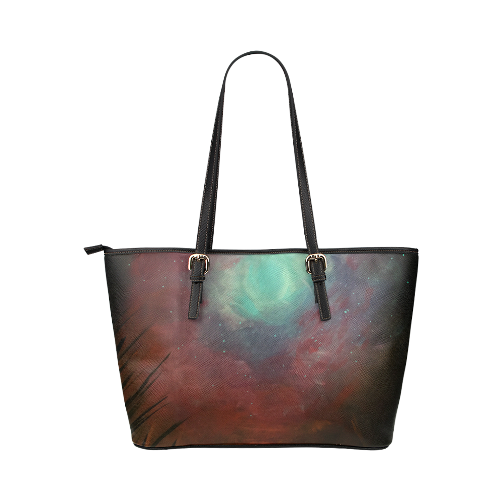 Spacious Sky Leather Tote Bag/Small (Model 1651)