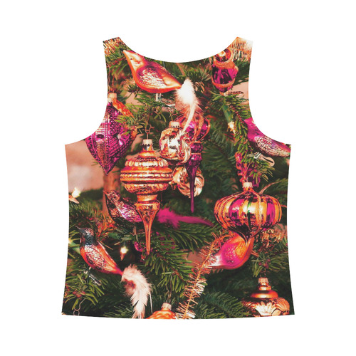 merry christmas 733A by JamColors All Over Print Tank Top for Women (Model T43)