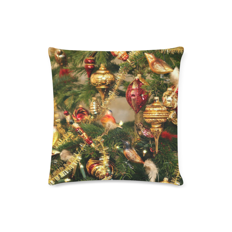 merry christmas 733B by JamColors Custom Zippered Pillow Case 16"x16"(Twin Sides)