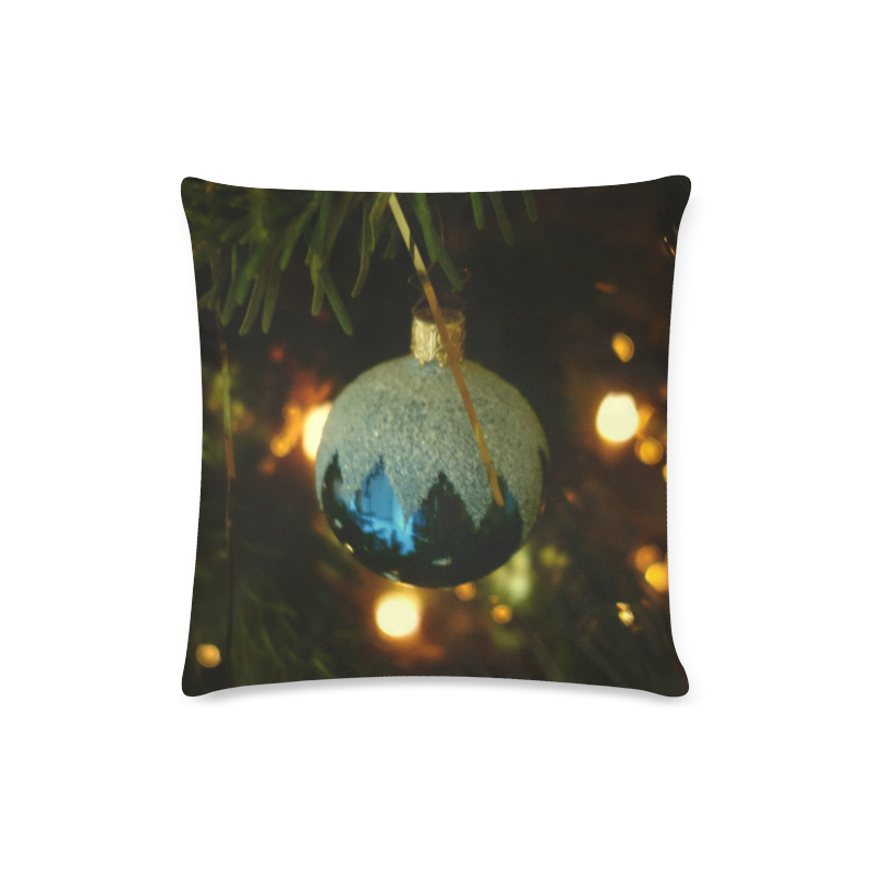 merry christmas 739A by JamColors Custom Zippered Pillow Case 16"x16"(Twin Sides)