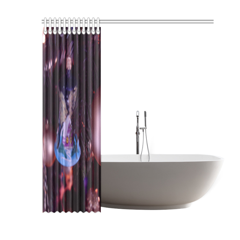merry christmas 738A by JamColors Shower Curtain 60"x72"