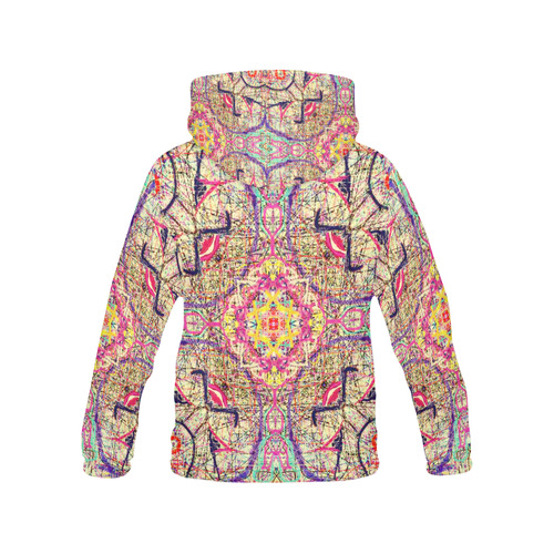 Thleudron Women's The Emperor All Over Print Hoodie for Women (USA Size) (Model H13)