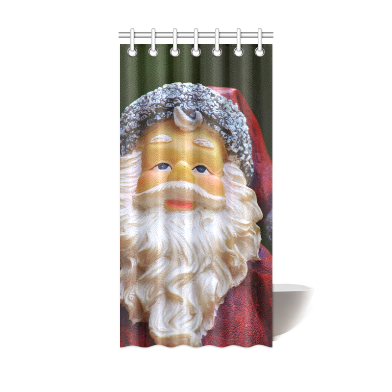x-mas- Santa Claus A by JamColors Shower Curtain 36"x72"