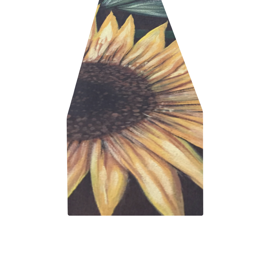 Sunflower Life Table Runner 16x72 inch