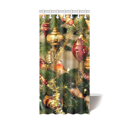 merry christmas 733B by JamColors Shower Curtain 36"x72"