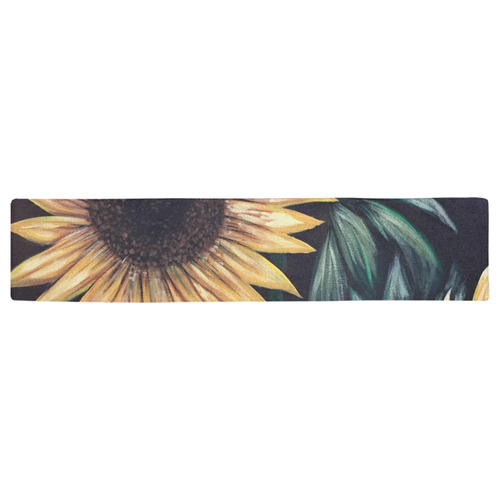Sunflower Life Table Runner 16x72 inch
