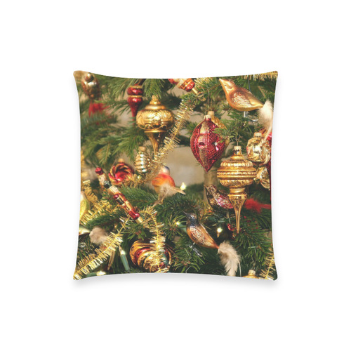 merry christmas 733B by JamColors Custom  Pillow Case 18"x18" (one side) No Zipper