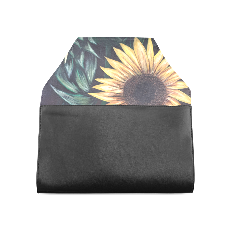 Sunflower Life Clutch Bag (Model 1630)
