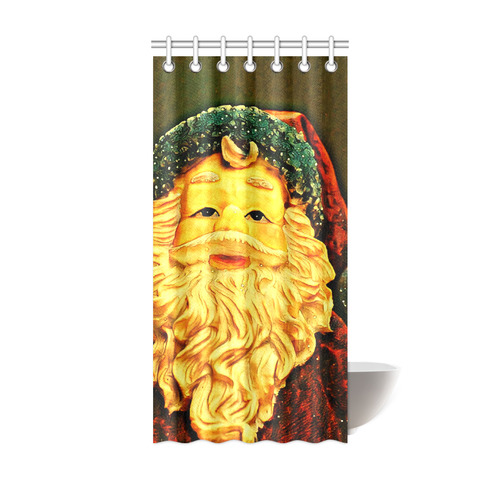 x-mas- Santa Claus C by JamColors Shower Curtain 36"x72"