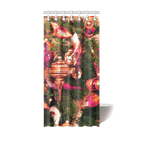 merry christmas 733A by JamColors Shower Curtain 36"x72"