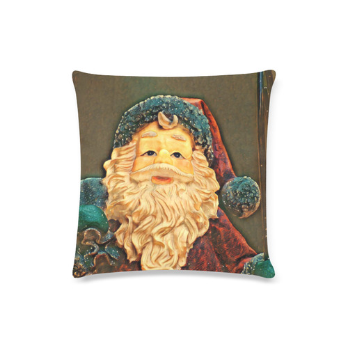 x-mas- Santa Claus C by JamColors Custom Zippered Pillow Case 16"x16"(Twin Sides)