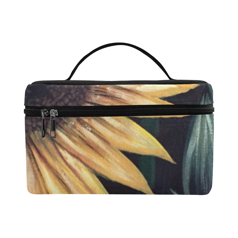 Sunflower Life Cosmetic Bag/Large (Model 1658)