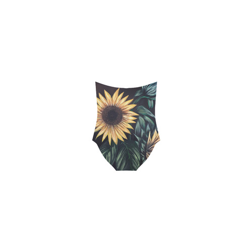 Sunflower Life Strap Swimsuit ( Model S05)