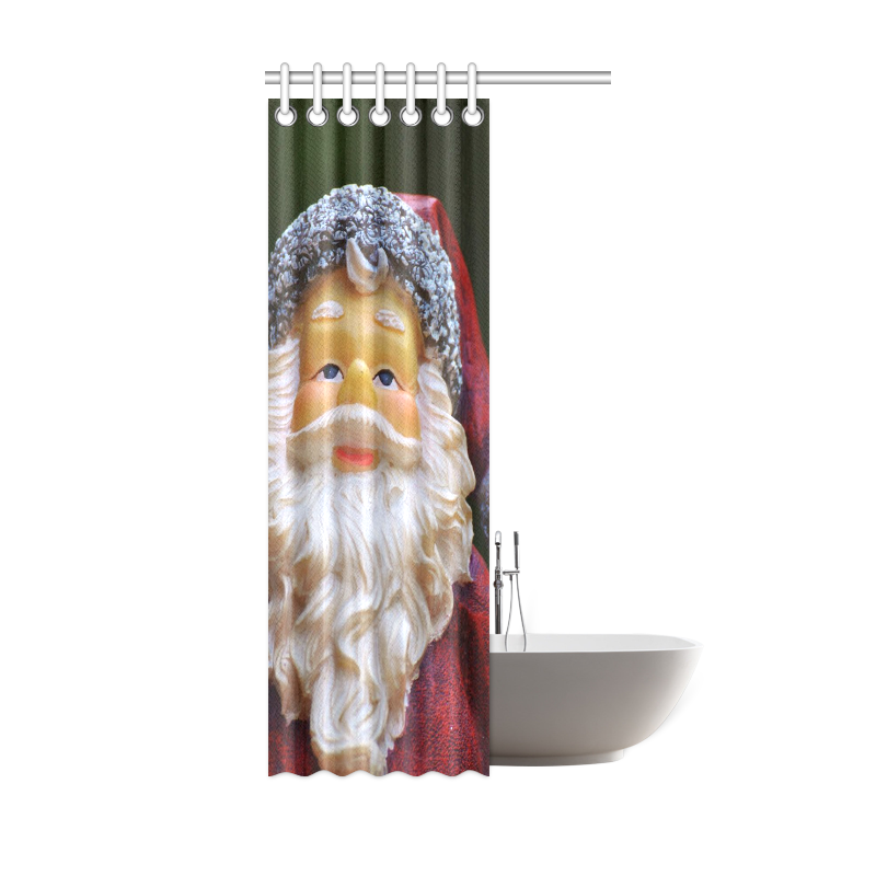 x-mas- Santa Claus A by JamColors Shower Curtain 36"x72"