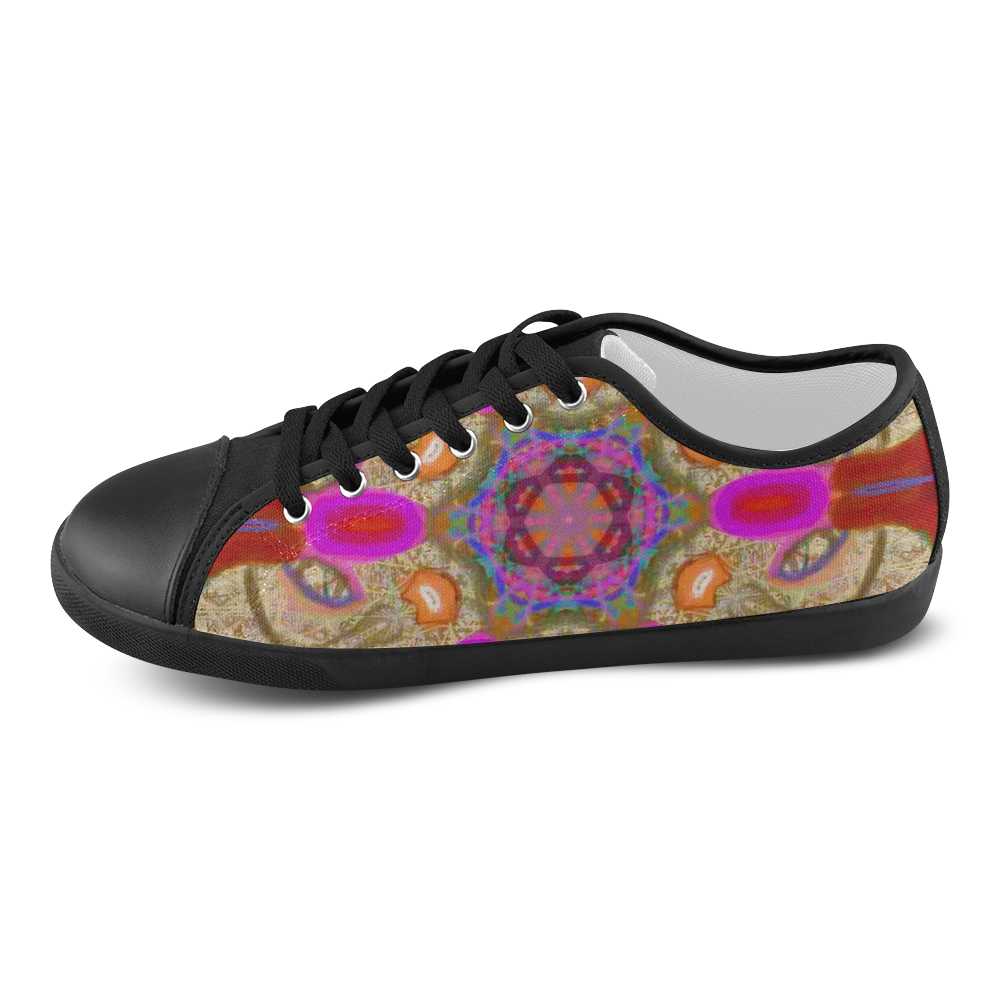 Thleudron Women's Maiko Canvas Shoes for Women/Large Size (Model 016)