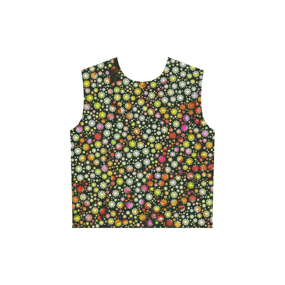 lovely shapes 4B by JamColors All Over Print Sleeveless Hoodie for Women (Model H15)
