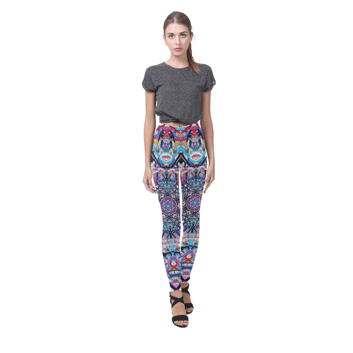 Thleudron Women's Dream Catcher Cassandra Women's Leggings (Model L01)