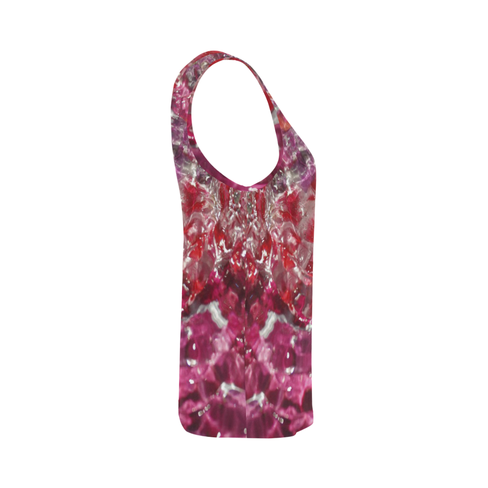 Petal Mania All Over Print Tank Top for Women (Model T43)