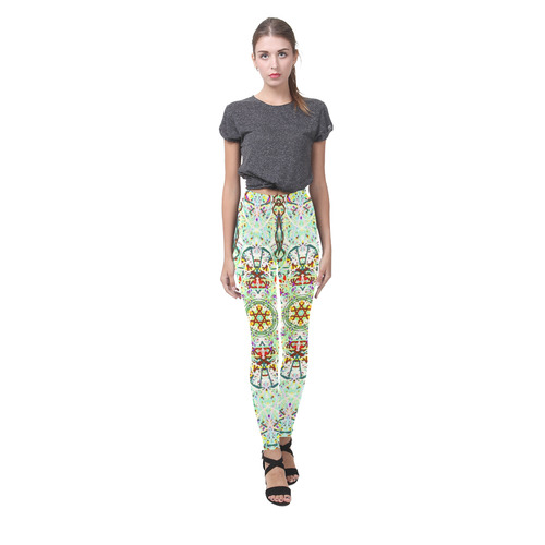 Thleudron Women's Chandelier Cassandra Women's Leggings (Model L01)