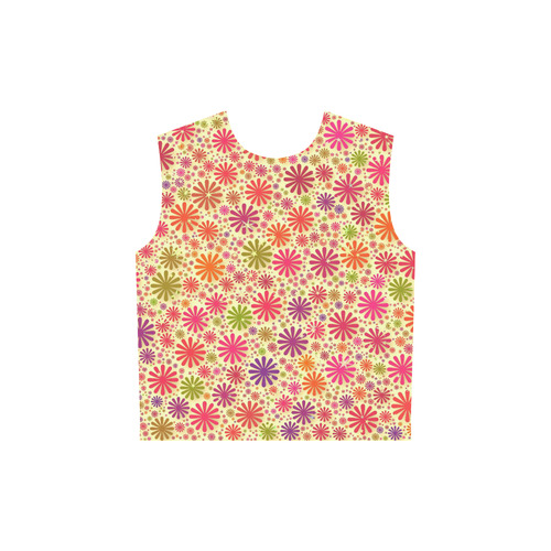 lovely shapes 3C by JamColors All Over Print Sleeveless Hoodie for Women (Model H15)