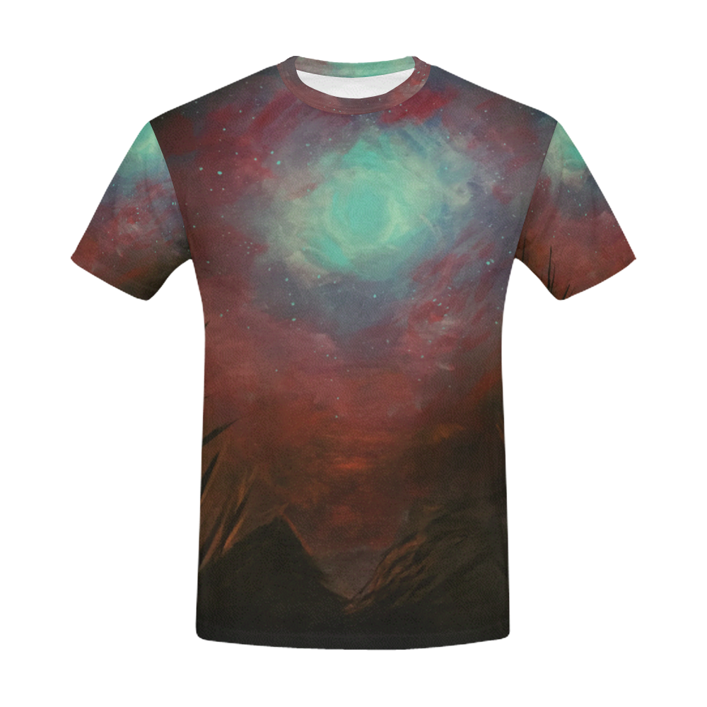 Spacious Sky All Over Print T-Shirt for Men (USA Size) (Model T40)