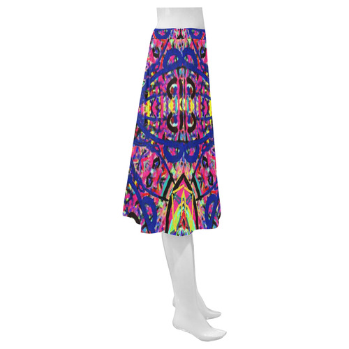 Thleudron Women's David Mnemosyne Women's Crepe Skirt (Model D16)