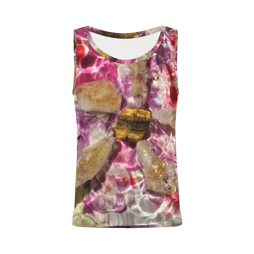 Rockstar of Spring All Over Print Tank Top for Women (Model T43)