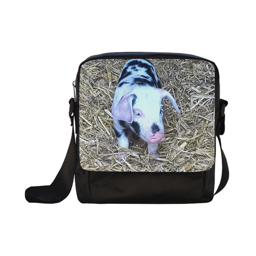 next cute piglet by JamColors Crossbody Nylon Bags (Model 1633)