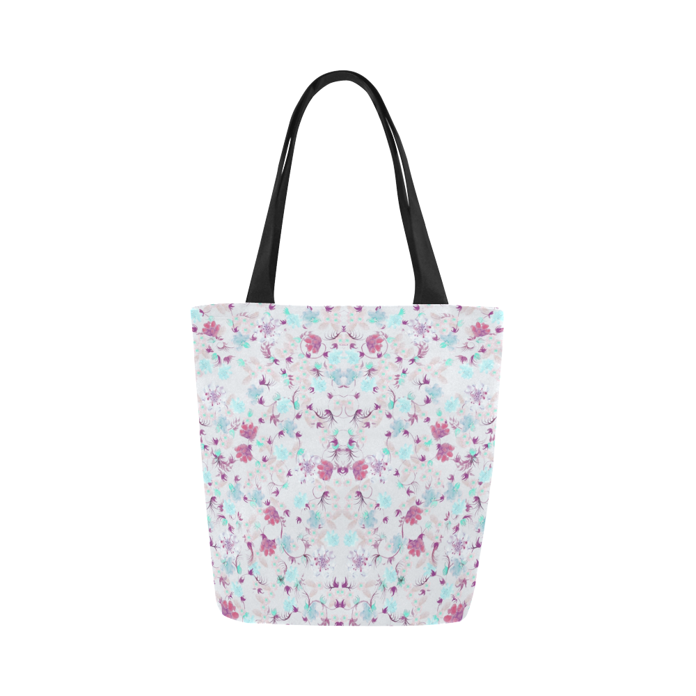 flowers-4 Canvas Tote Bag (Model 1657)