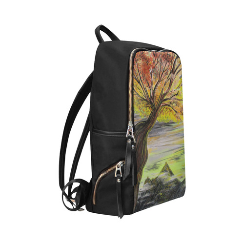 Overlooking Tree Unisex Slim Backpack (Model 1664)