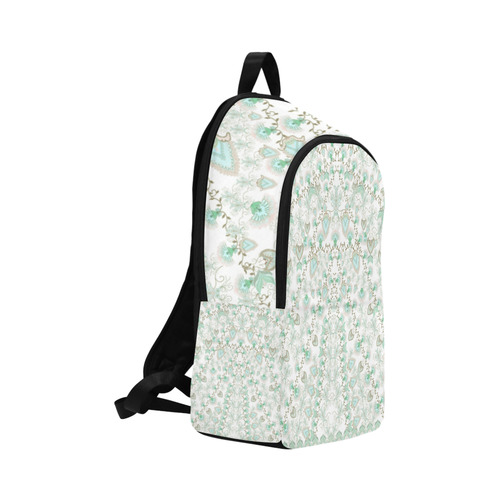syrian flowers green Fabric Backpack for Adult (Model 1659)