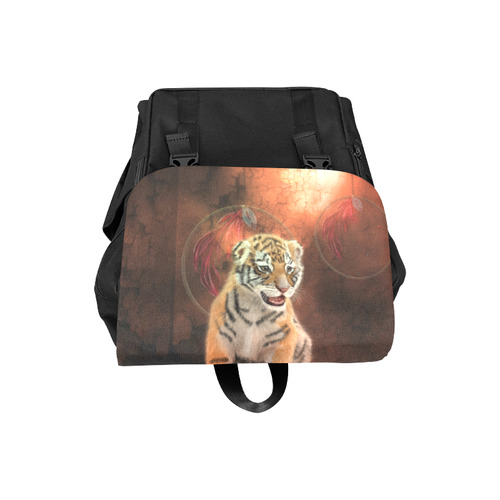 Cute little tiger Casual Shoulders Backpack (Model 1623)