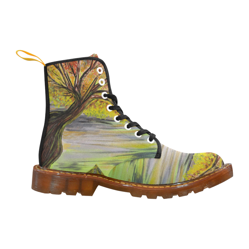 Overlooking Tree Martin Boots For Women Model 1203H