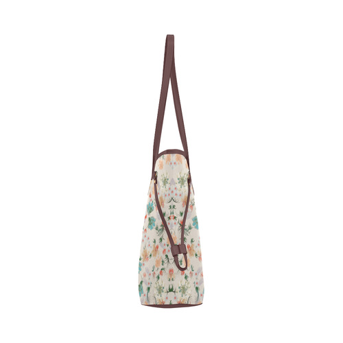 flowers-5 Clover Canvas Tote Bag (Model 1661)