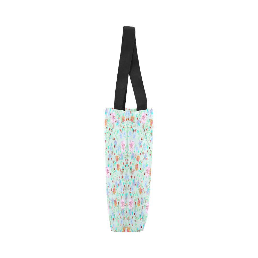 flowers Canvas Tote Bag (Model 1657)