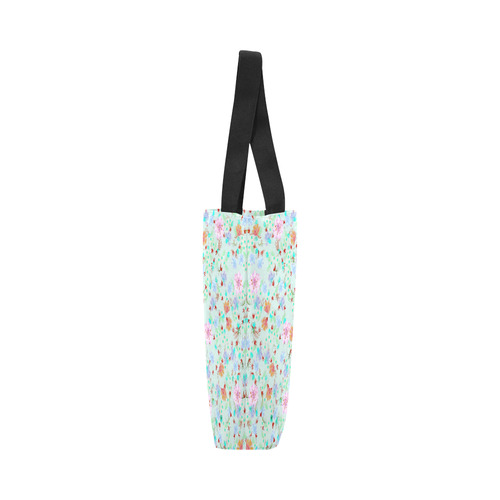 flowers Canvas Tote Bag (Model 1657)