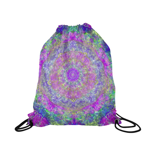 light and water 2-4 Large Drawstring Bag Model 1604 (Twin Sides)  16.5"(W) * 19.3"(H)