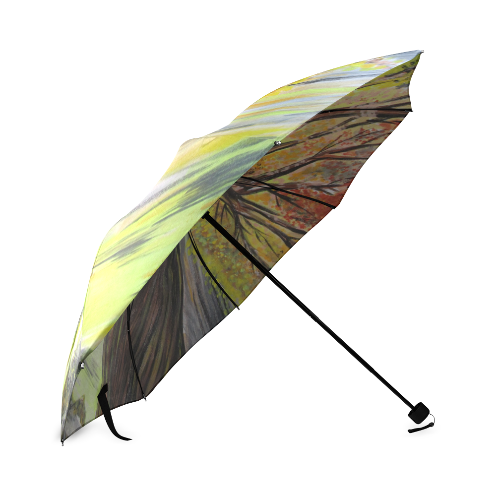 Overlooking Tree Foldable Umbrella (Model U01)