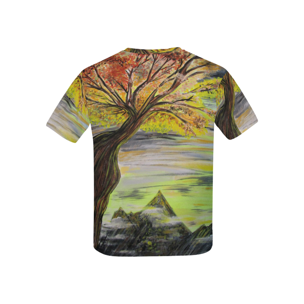 Overlooking Tree Kids' All Over Print T-shirt (USA Size) (Model T40)