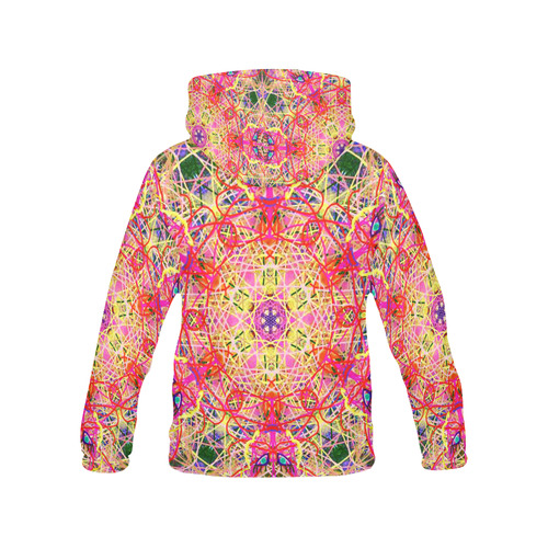 Thleudron Women's Roulette All Over Print Hoodie for Women (USA Size) (Model H13)