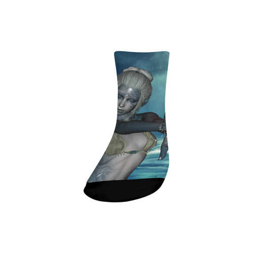 The fairy of water Quarter Socks