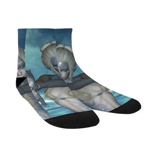 The fairy of water Quarter Socks