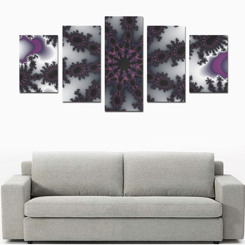 Psycho Snow print set by Martina webster Canvas Print Sets D (No Frame)